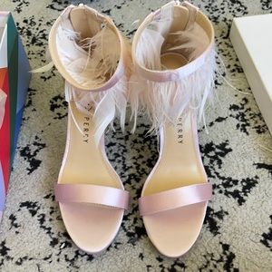 Katy Perry Feather Heels